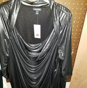 Slinky liquid blouse